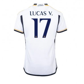 Real Madrid Lucas Vazquez #17 Replika Hjemmebanetrøje 2023-24 Kortærmet